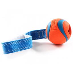 Chuckit Hundboll med Handtag & 1 Ball Ultra Tug